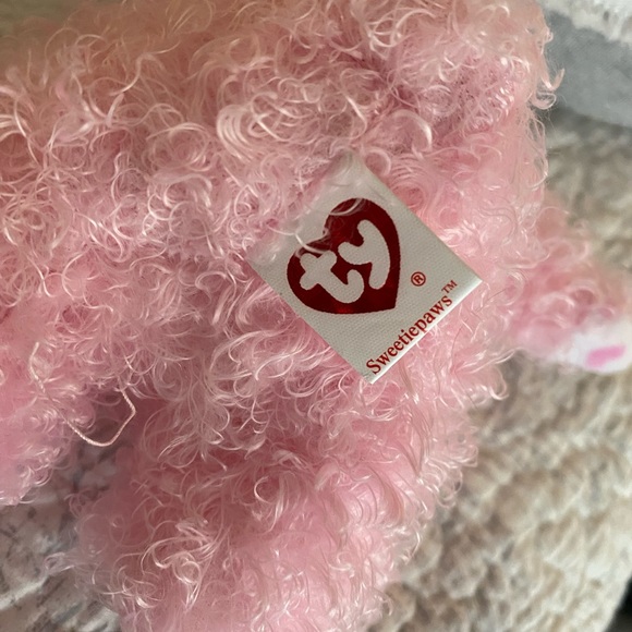 🩷 SUPER RARE INTERNET EXCLUSIVE TY BEANIE BABY BEAR “SWEETIEPAWS”. MWMT! - Picture 7 of 8